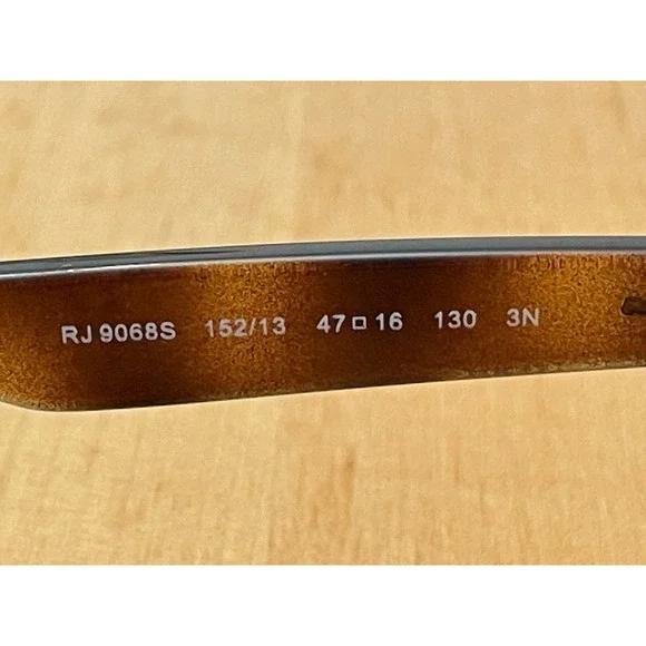 Ray-Ban RJ 9068S Eyeglasses Kids 47 16 130 Tortoise Brown Havana Cat Eye Frames - Picture 3 of 9